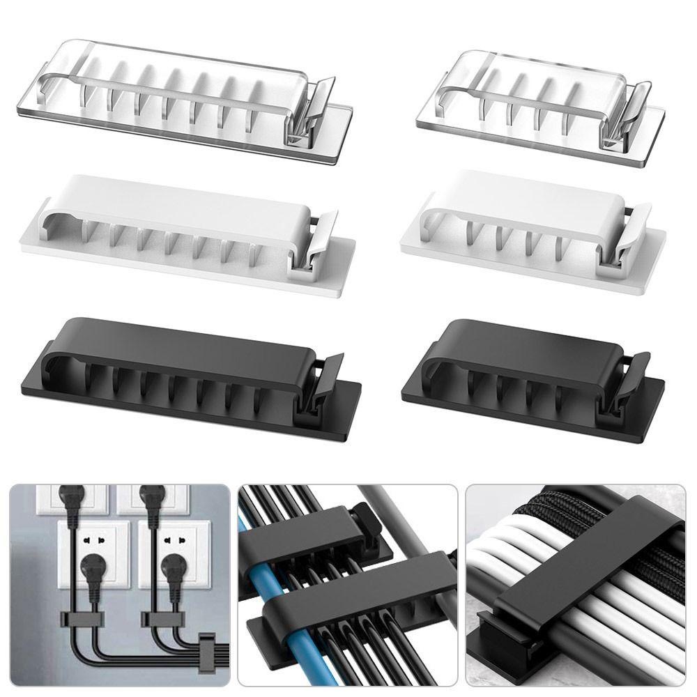 Cable Management Box - Cable Organizer Self Adhesive Cable Clips