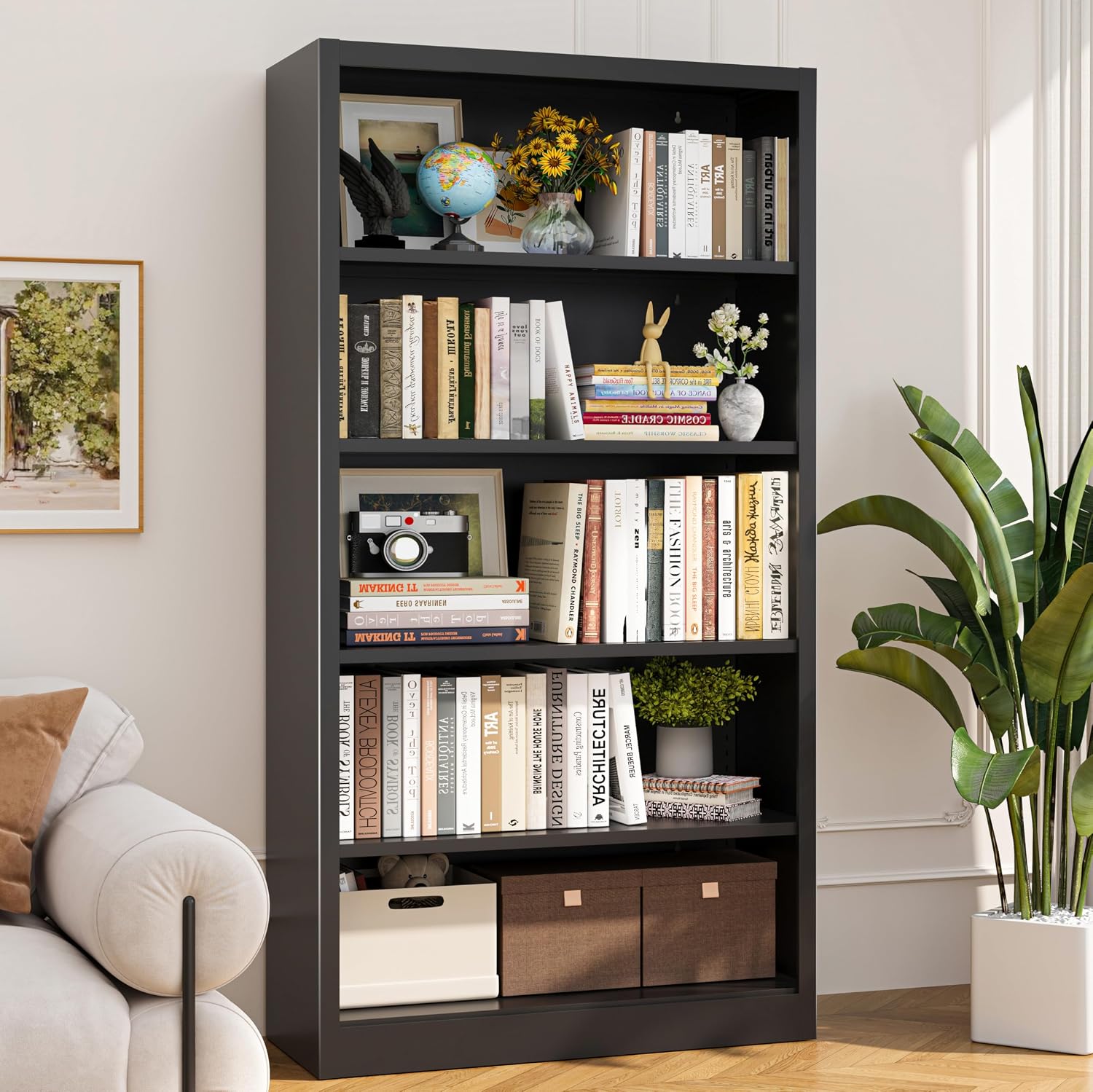 Home Office With Library - 55