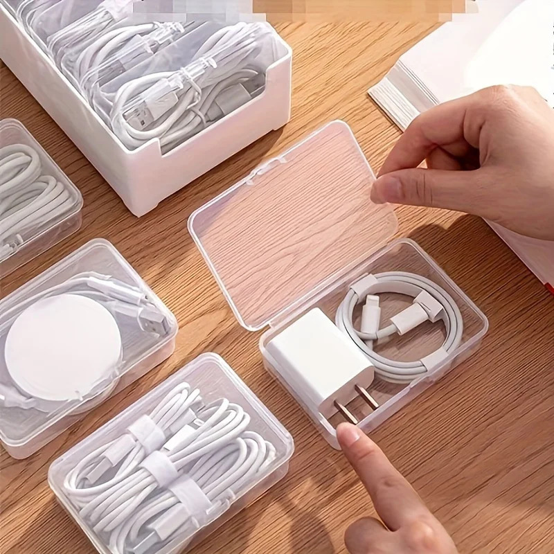 Data Cable Storage Box with 7  - огляд і ціна Cable Management Box