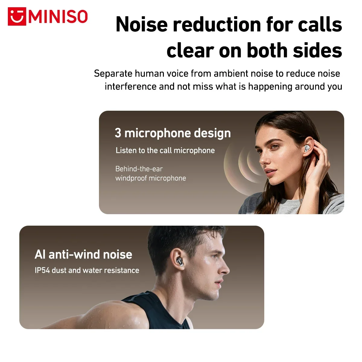 MINISO MS105 Bluetooth Earphon - огляд і ціна Home Office Headset