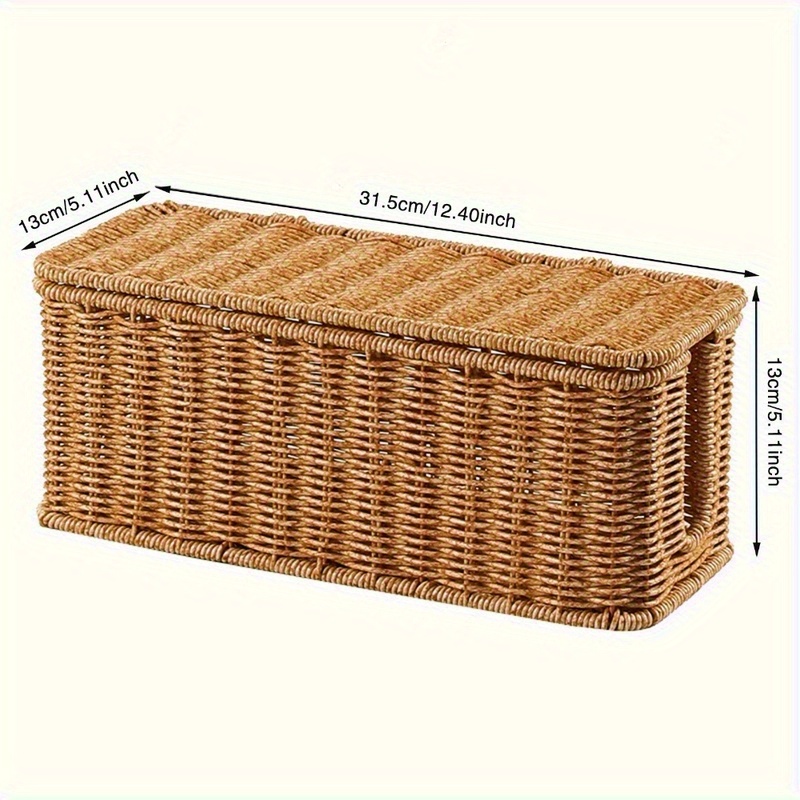 Handcrafted Rattan Cable Manag - огляд і ціна Cable Management Box