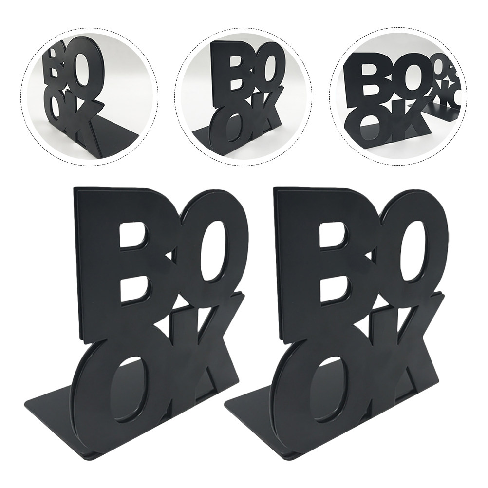 2Pcs Stainless Steel Bookend M - огляд і ціна Home Office With Library