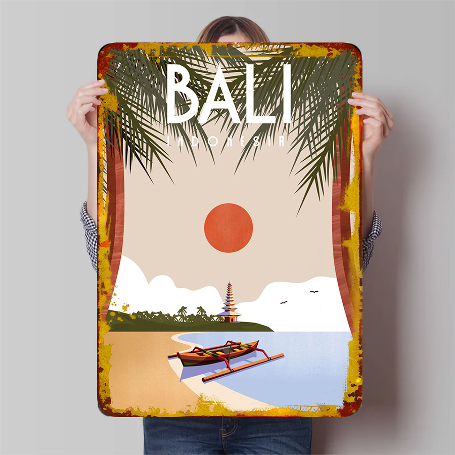 Bali Indonesia Scenery Metal W - огляд і ціна Home Office Bali