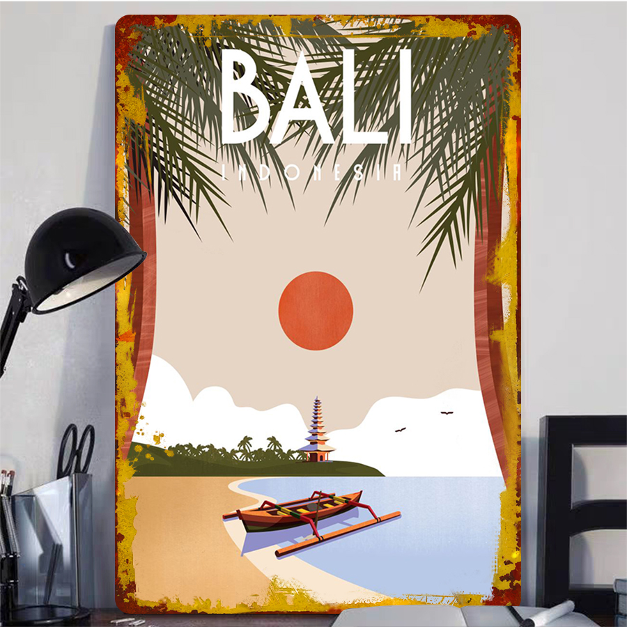 Bali Indonesia Scenery Metal W - огляд і ціна Home Office Bali