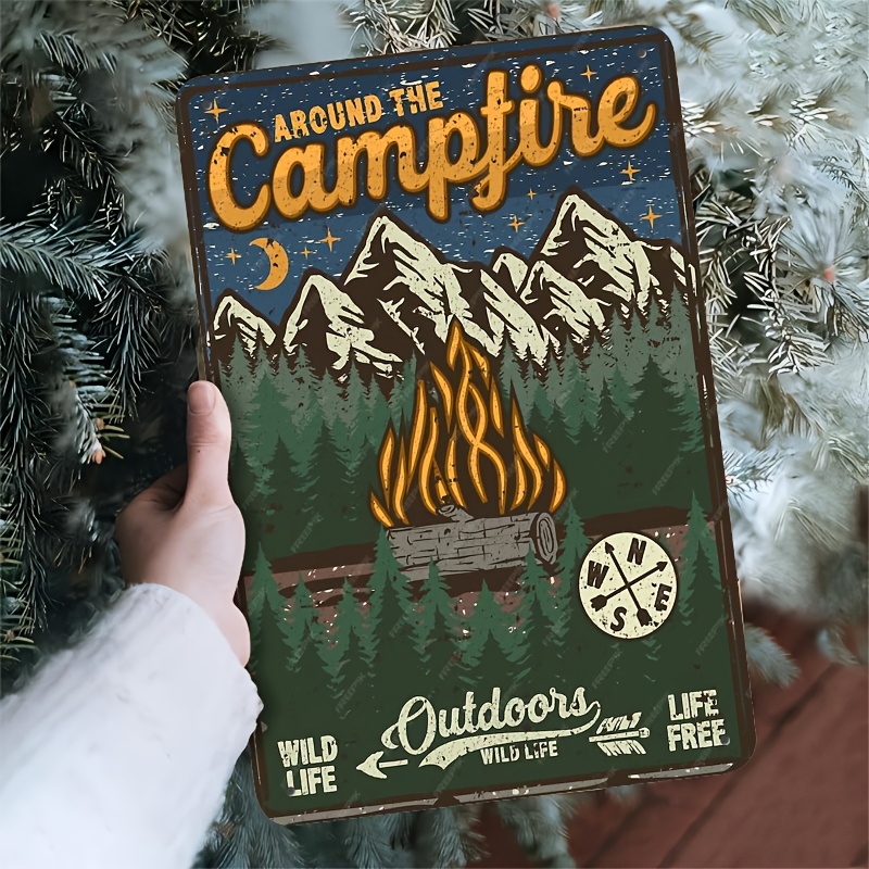 Room Decor  Vintage Campfire M - огляд і ціна Home Office With Library