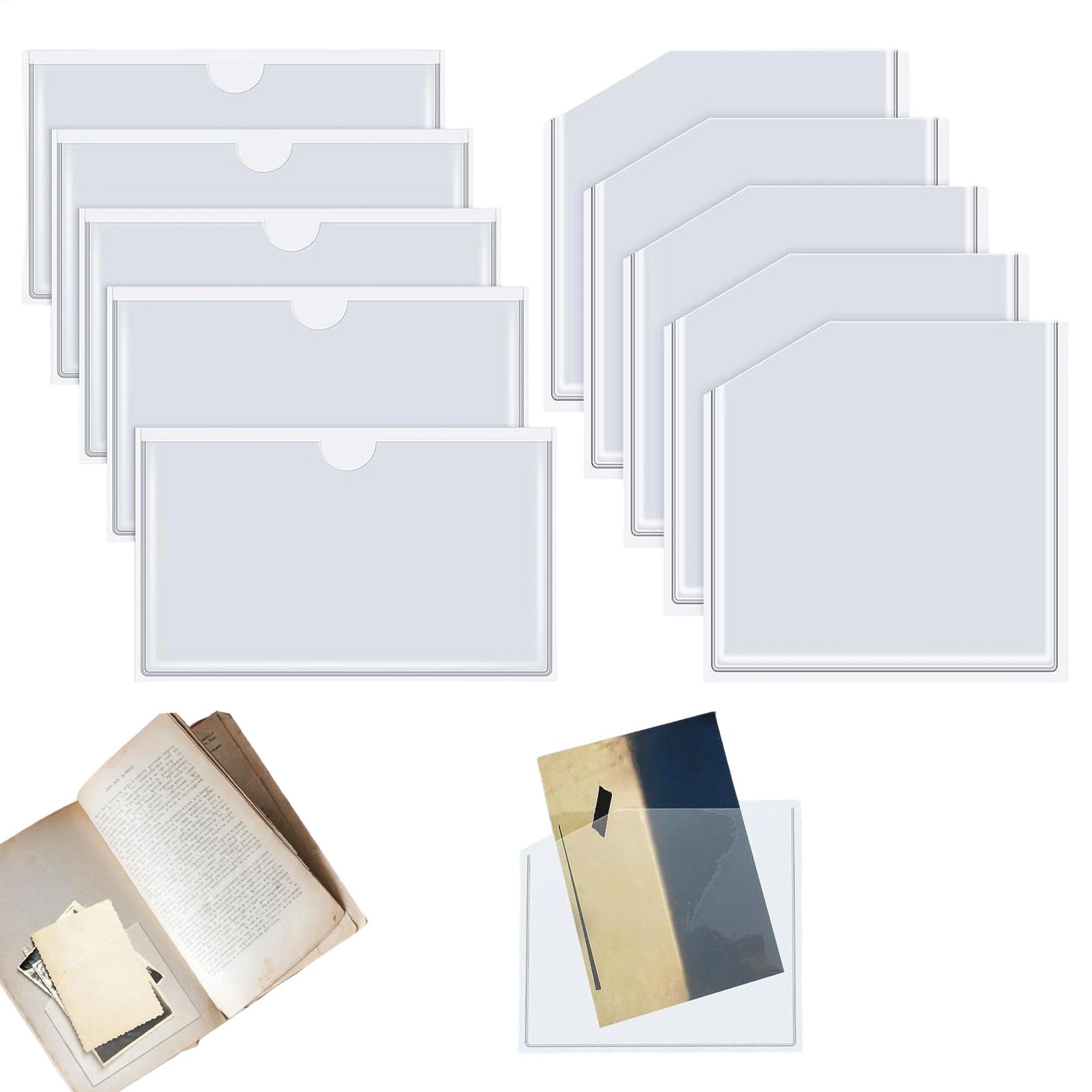 Clear Adhesive Pockets Dustpro - огляд і ціна Home Office With Library