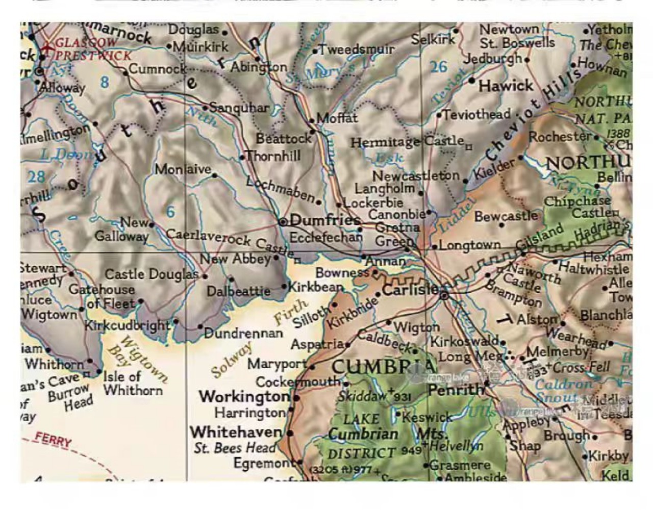 Vintage HD Britain Map Posters - огляд і ціна Home Office With Library