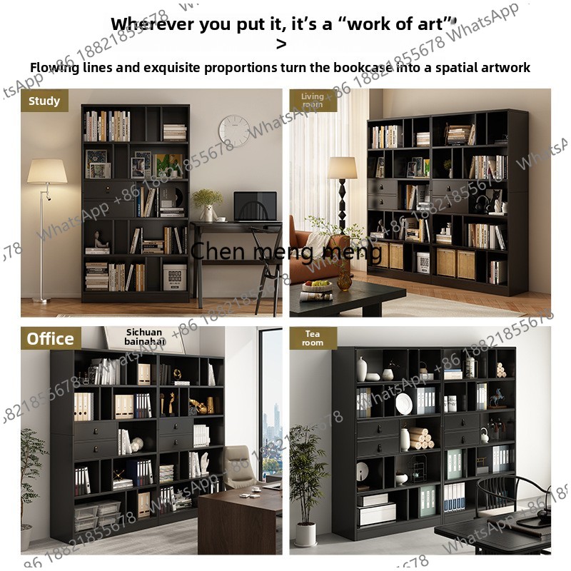 Book Shelf Wall and Bookcase 6 - огляд і ціна Home Office With Library