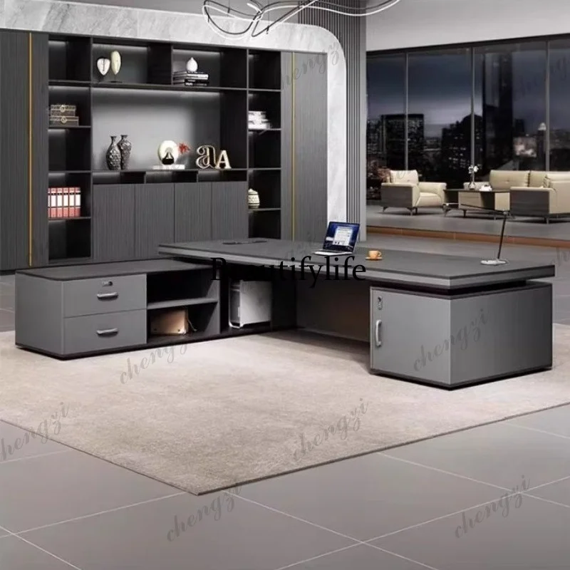 K178   Workstation Modern Mesa - огляд і ціна Home Office L Shaped Desk