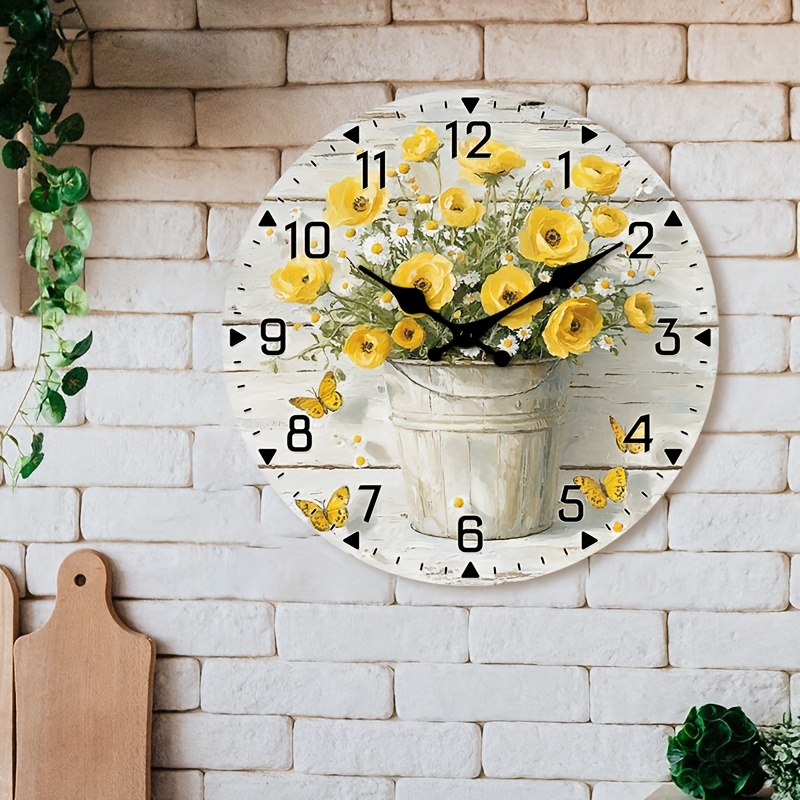 Rustic Yellow Flower Bouquet W - огляд і ціна Home Office With Library