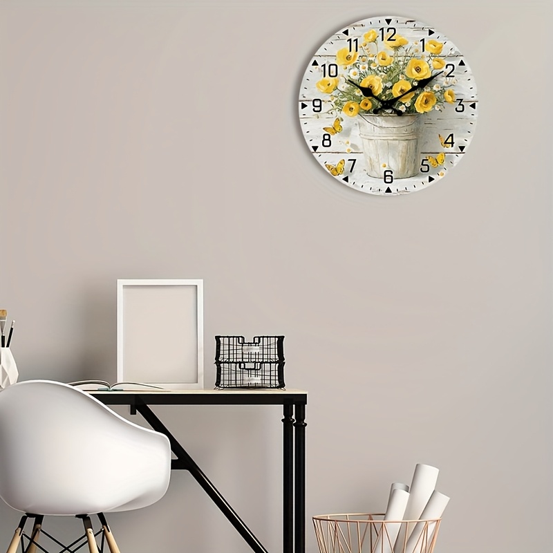 Rustic Yellow Flower Bouquet W - огляд і ціна Home Office With Library